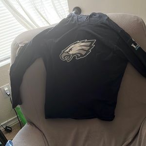 Philadelphia Eagles hooded long sleeve shirt